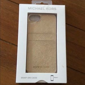 Michael Kors snap-on phone case.